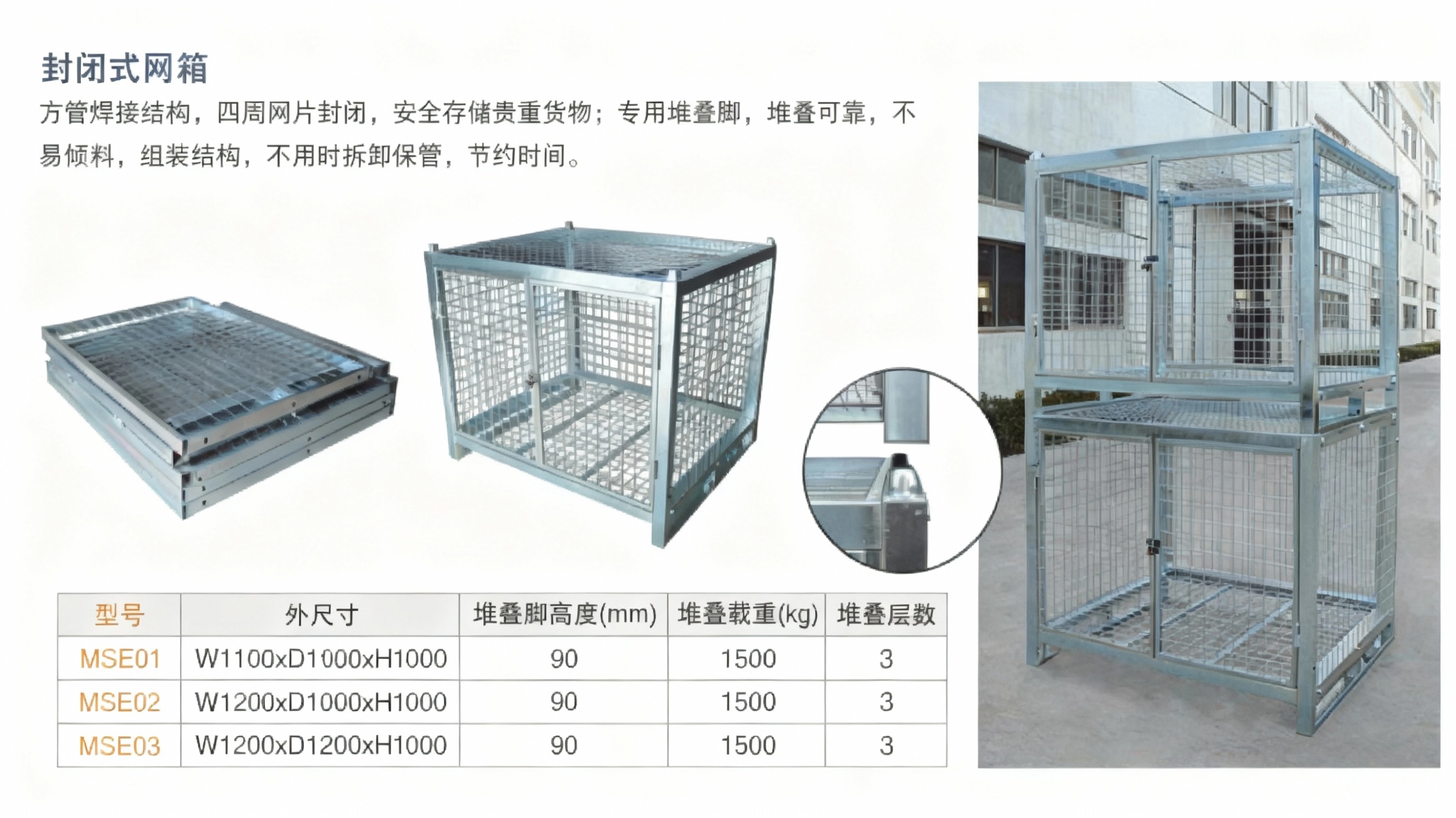 Closed cage net
